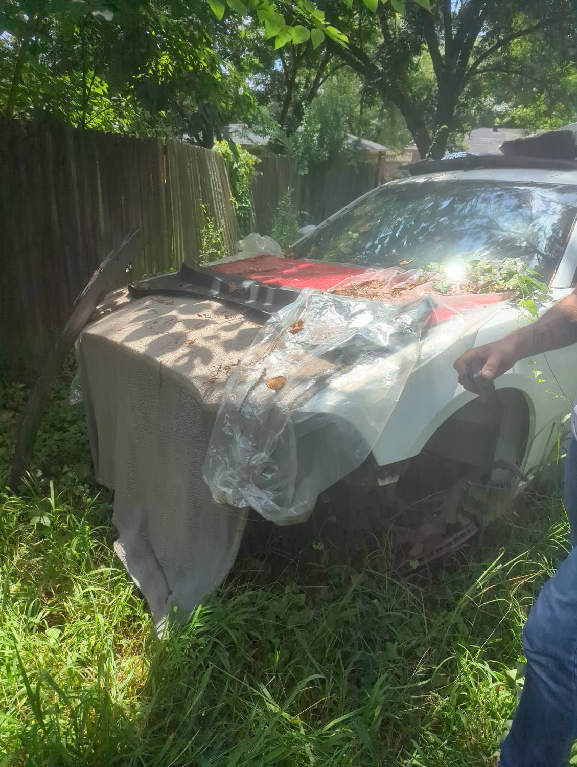 Dodge Charger and compatible smart-key hardware documented at a Jacksonville service location