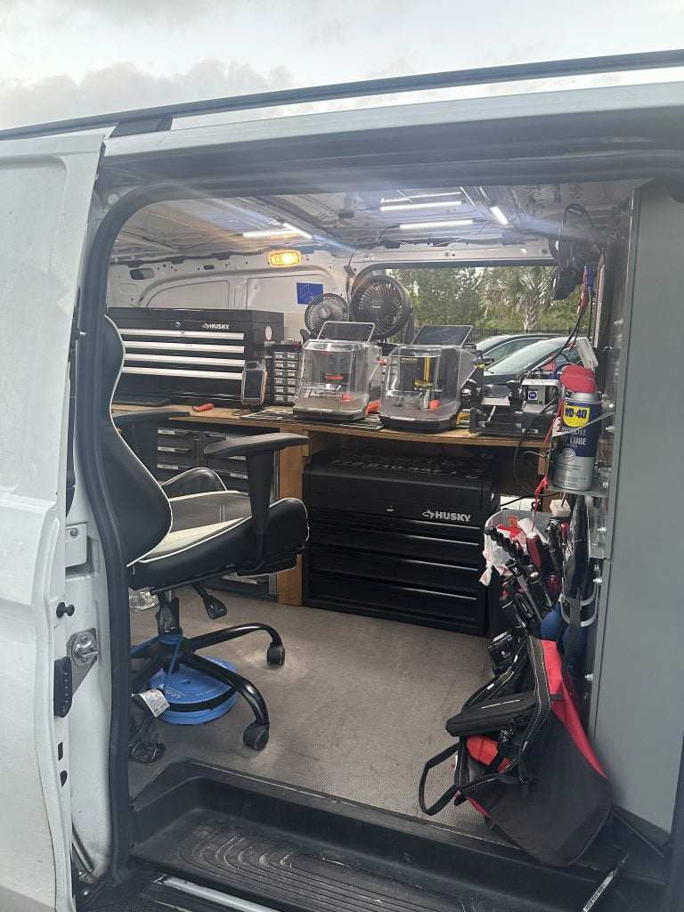 ARD mobile locksmith service van